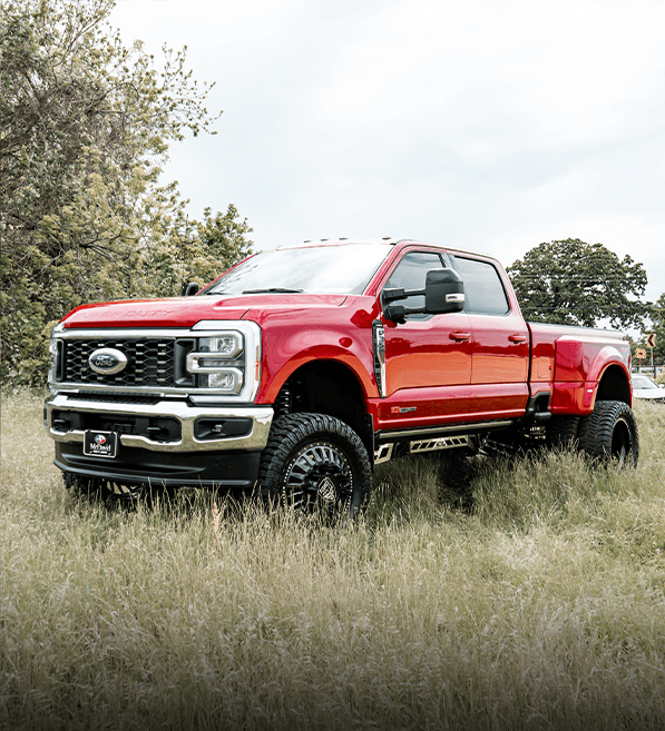 Ford F350 2024 4-link 6-inch lift kit build