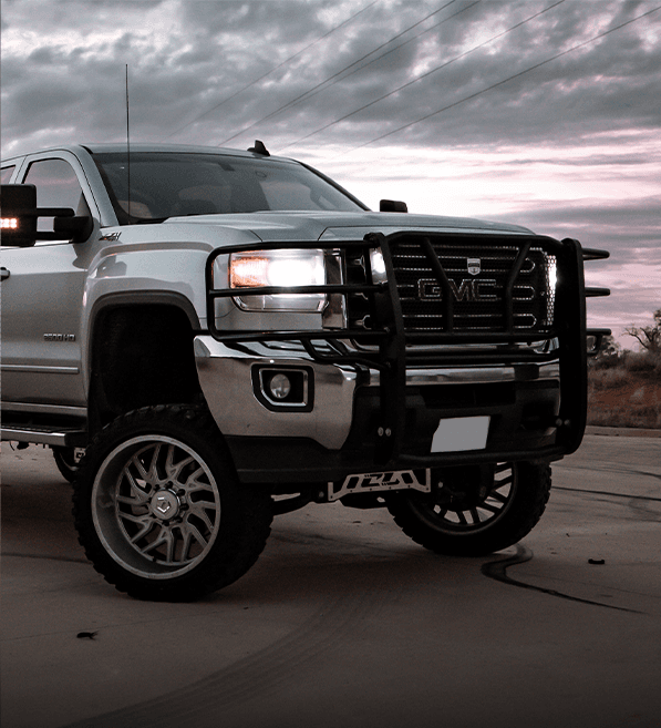 GMC Sierra 2500 4WD gas diesel lift kit build
